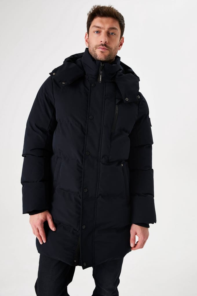GARCIA Heren Jas Zwart Long mouw