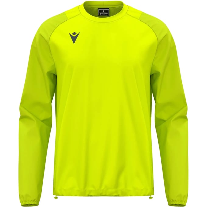 Macron Drizzle Windbreaker Heren - Fluogeel | Maat: XXL