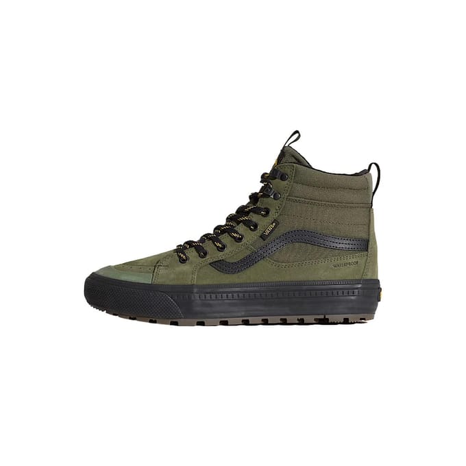 Vans Sk8-Hi Imperméable Vert Noir 44.5 gray