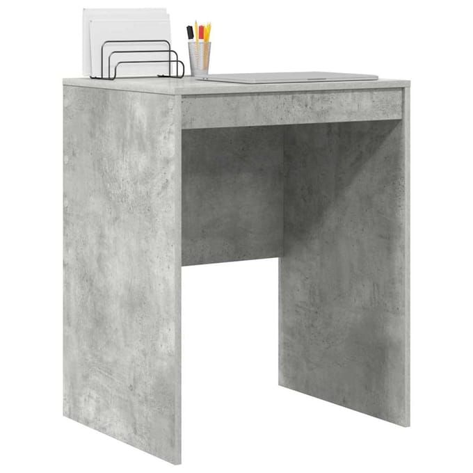 vidaXL - Bureau - Beton - Grijs - 60 - x - 50 - x - 76 - cm
