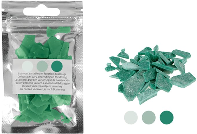 Groene paraffine tabletten 5 gr voor kaarsen - Artemio