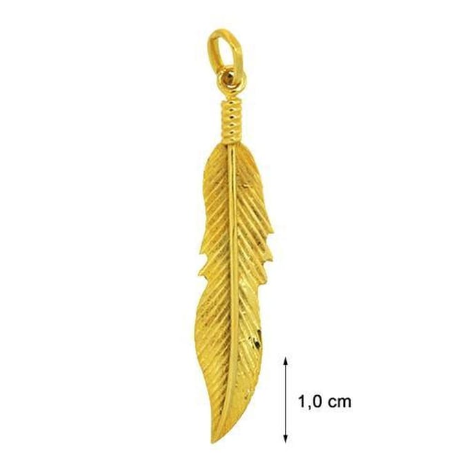 Blinx Jewels Vergulden Hanger Veer