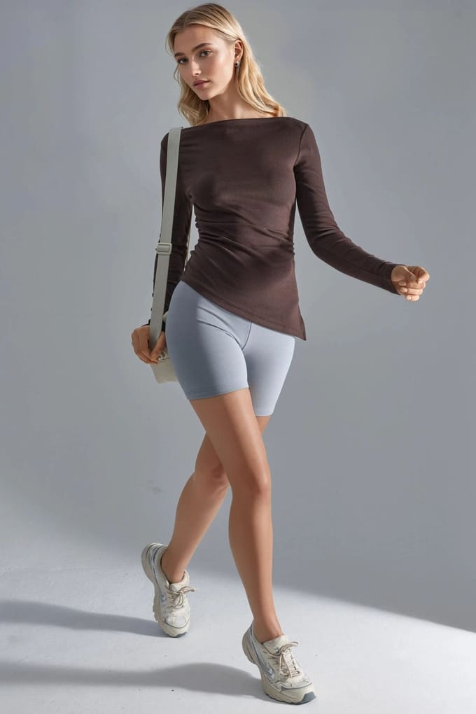 Boothals Katoenen Blouse