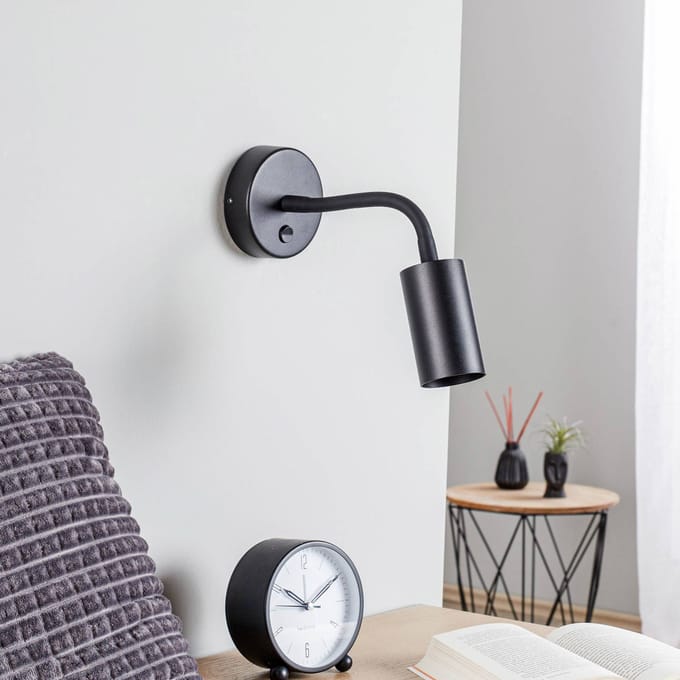 Nowodvorski Lighting Wandlamp Eye Flex S, zwart