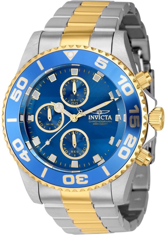 Invicta Pro Diver 43408 Heren Quartz Horloge - 43 mm
