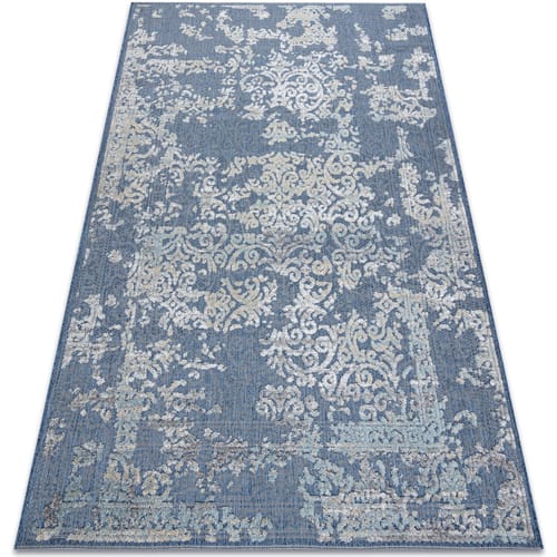 Kleden Rugsx Tapijt Structureel SOLE D3811 Ornament Plat geweve 140x190 cm