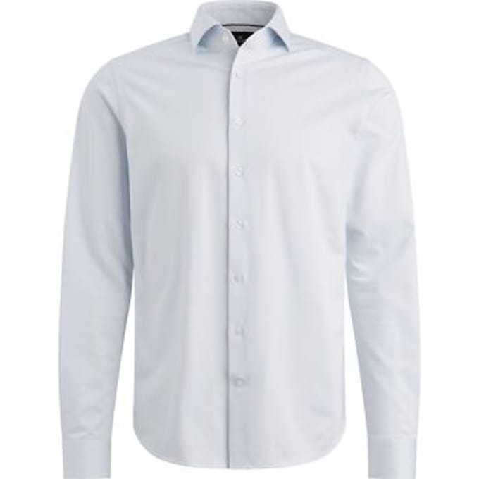 Overhemd Lange Mouw Vanguard Overhemd Elevated Knit Lichtblauw
