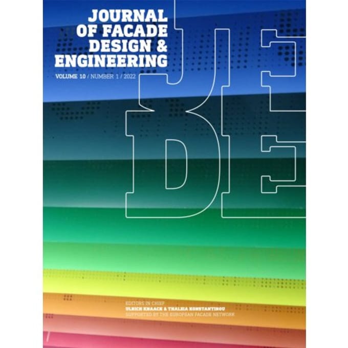 Facade Design And Engineering ! 2022 - Journal Of Facade Design And Engineering