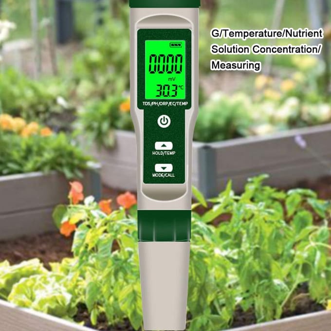 Multifunctionele digitale 10-in-1 waterkwaliteitstester, draagbare waterkwaliteittestpen met hoge nauwkeurigheid with backlight