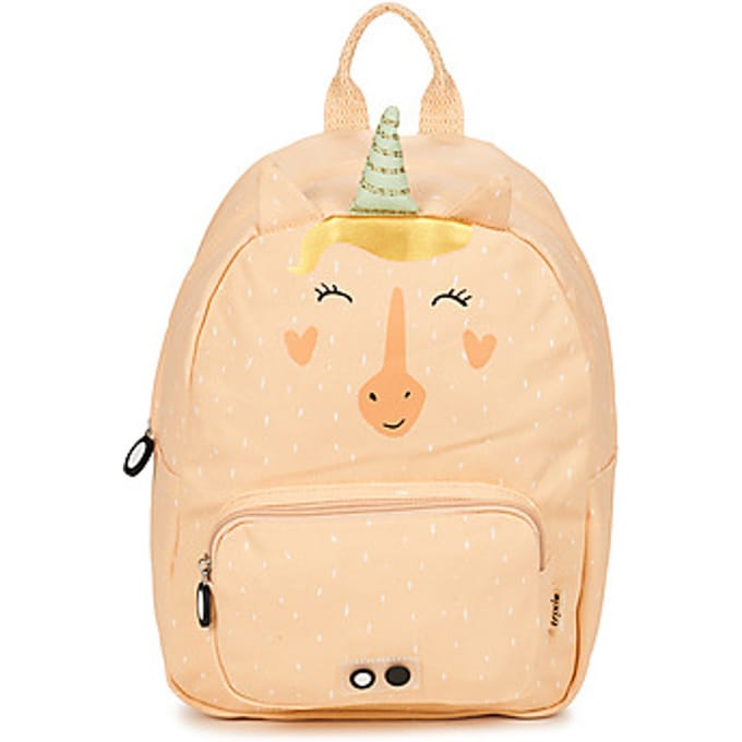 Trixie Rugzak - Mrs. Unicorn - Schooltas Waterafstotend - Boekentas voor Kind - Voor Jongens en Meisjes - Geschikt als Gymtas - Nude