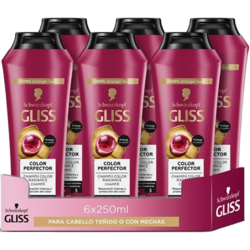 Gliss Kur Gliss-Kur Ultimate Color Shampoo 6 x 250 ml