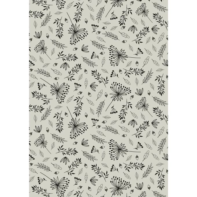 Karton met motief "Grey Line", droomweide
