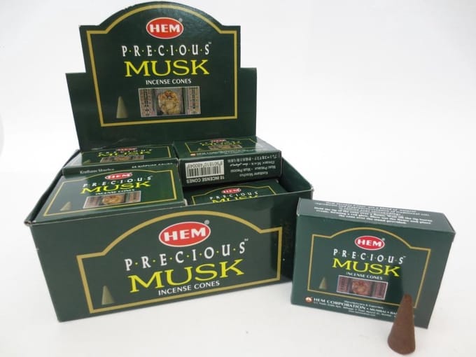Wierook kegels HEM musk