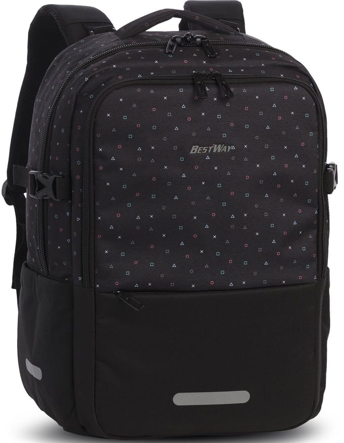 Bestway Rugzak Cube Cabin, Black - 49 x 35 x 15 cm - Polyester