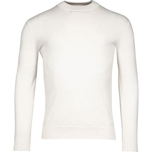 Baileys Trui Pima Cotton Turtle-Neck Single Knit Off White / male
