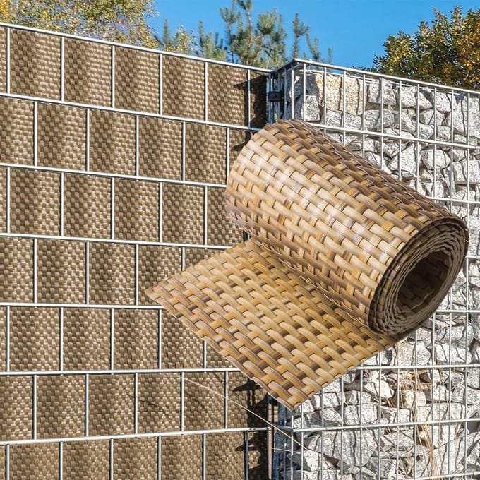 Polyrattan Privacy Strips - Moeiteloze Oplossing voor Je Tuin en Balkon