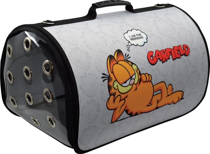 KATTENDRAAGTAS GROOT FORMAAT GARFIELD 50x31x28CM
