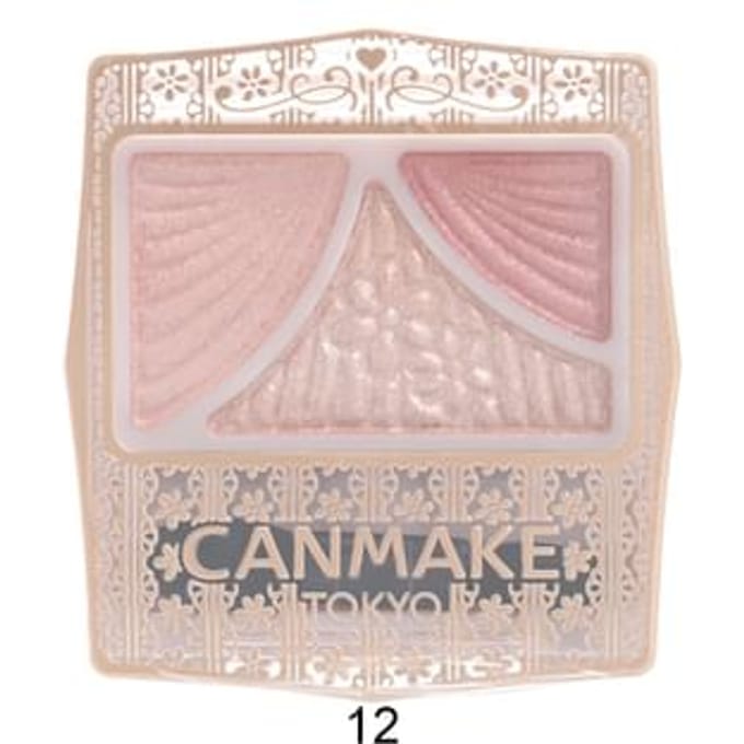 Canmake - Juicy Pure Eyes Shadow 12 Charity Rose