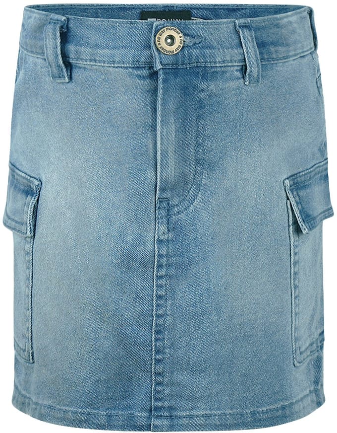 No Way monday Meisjes Jeans Rok Blauw maat 110