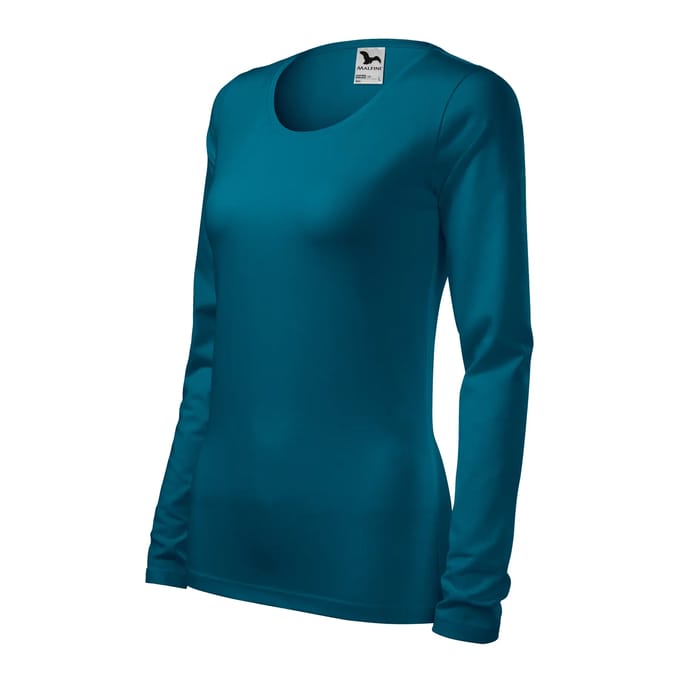 Dames-T-shirt met lange mouwen Malfini Slim 139