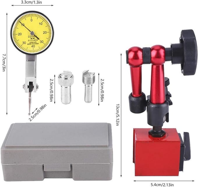 Magneet Meetstatief met Meetklok voor Precisiewerk