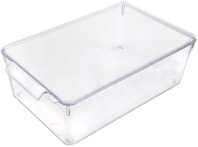 Orion Urovnejto Serie - Koelkastorganizer - 32,5x20x10,5 cm - Transparant - Met Deksel