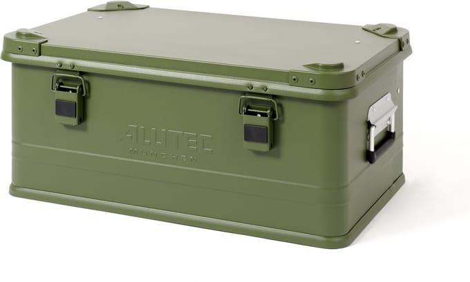 Alutec INDUSTRY 13048Green Transportkist Aluminium (l x b x h) 580 x 385 x 277 mm