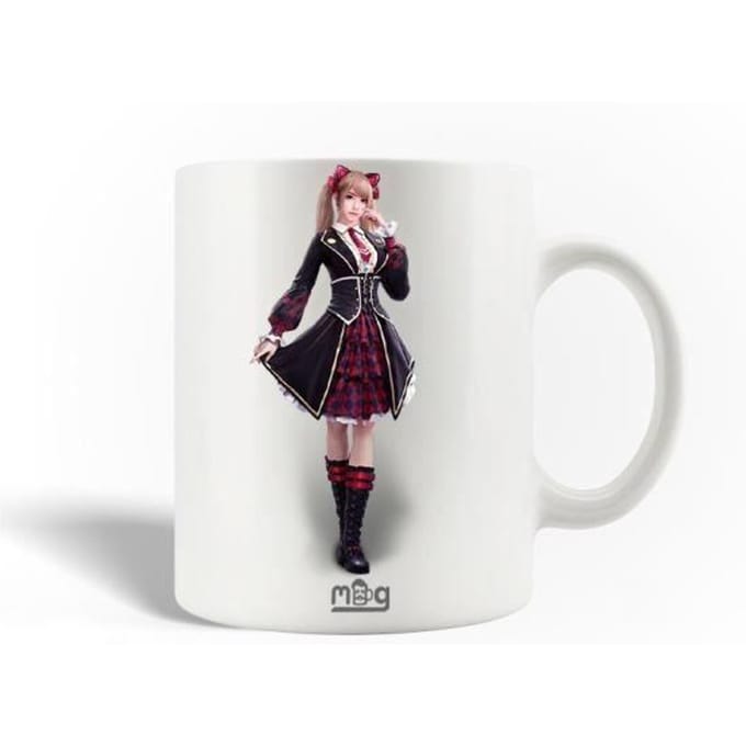 Mug en Céramique - MANIACASE - Free Fire Caroline - 30cl - Compatible Lave-Vaisselle - Blanc