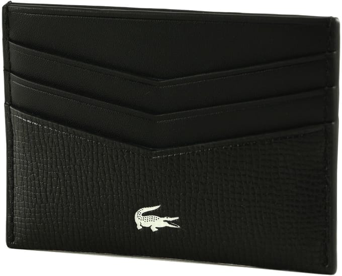 LACOSTE kaarthouder CC Holder Noir zwart