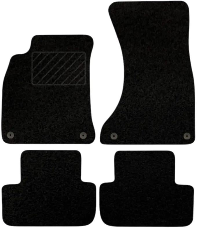 Automatten Audi A4 B8 2008-2016 - Naaldvilt - Perfecte pasvorm - 4-delig