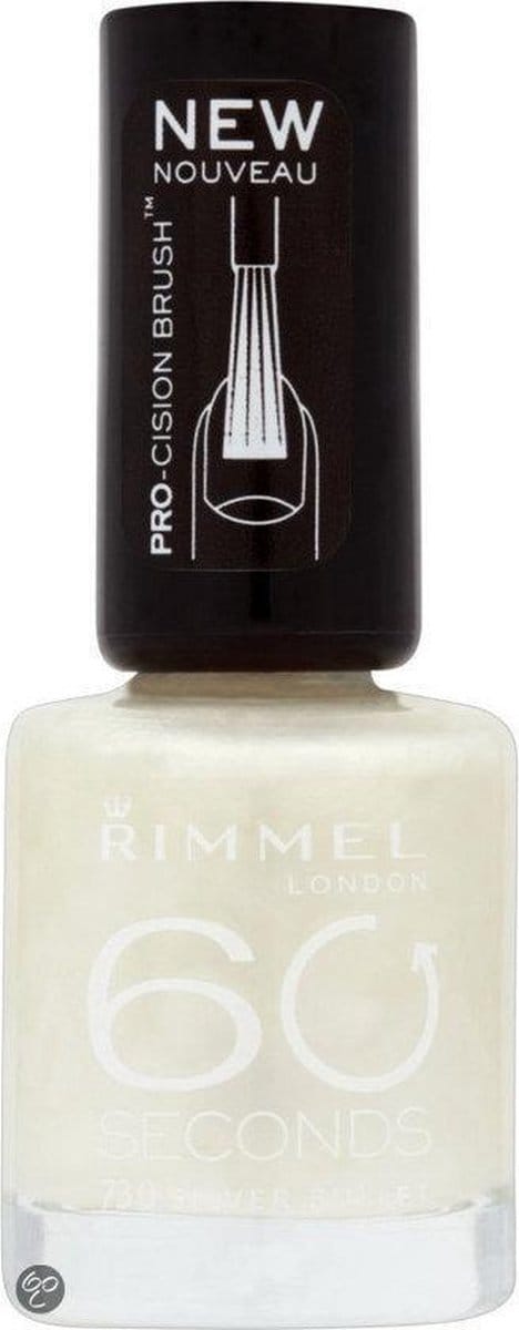 Rimmel 60 seconds finish Nagellak - 730 Silver Bullit