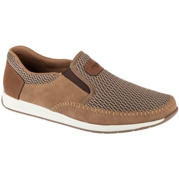 Rieker Instappers - Heren - Beige - Maat:40
