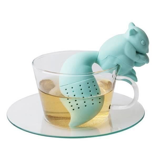 Theezeef - Eekhoorn - Silicone - Grappig - Kophaak - Losse thee