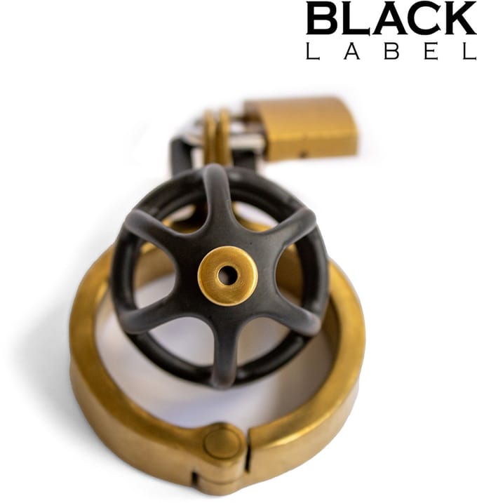 Black Label - Weenie Locker - Kuisheidskooi - Zwart/Goud