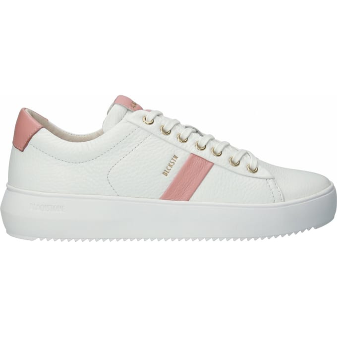 Blackstone Ryder - BL220 White-rose Dawn - Sneaker (low) - Vrouw - White - Maat: 36