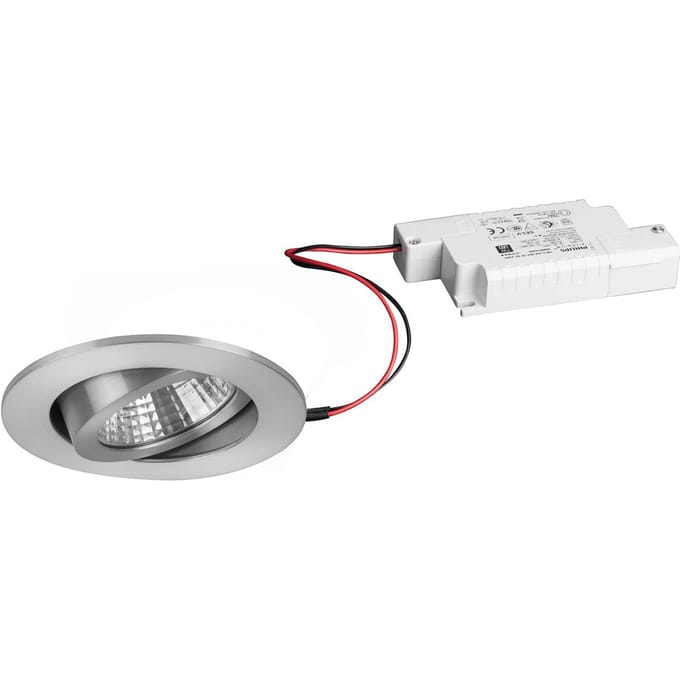 BRUMBERG inbouwspot IP65 rond dimbaar alu