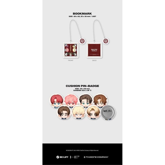 [Précommande] ENHYPEN - [Collection de Cartes Coupon ENHYPEN WORLD] version SPÉCIALE HIGH SCHOOL beige