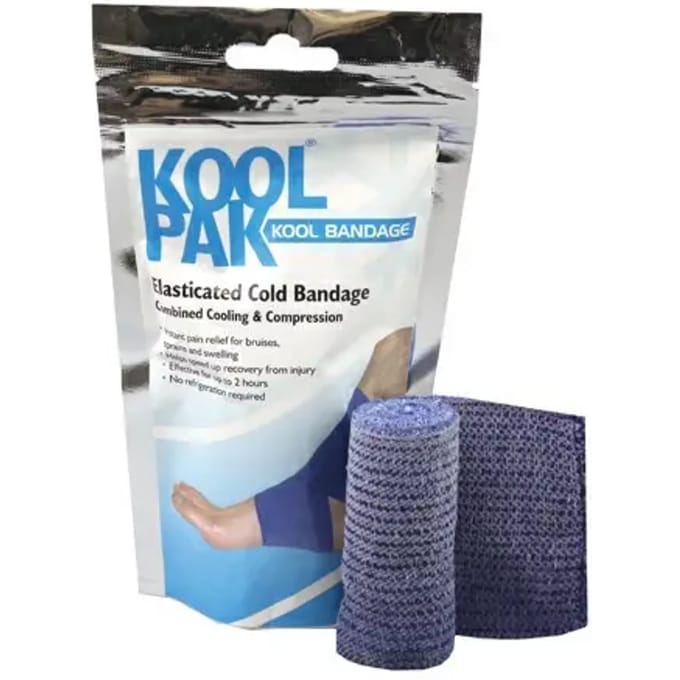 Koolpak - Elastisch IJsverband - 7,5 centimeter x 2 meter - blauw