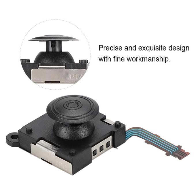 Vervangende 3D Analoge Joystick Control Stick Reparatieonderdelen voor Sony PlayStation PS VITA 2000 black