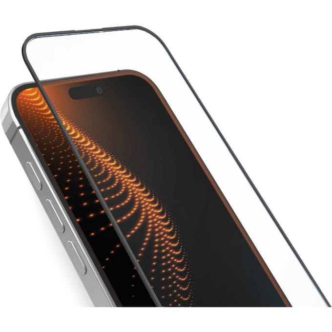 SBS tempered glass with D3O technology with applicator for iPhone 16 Pro Max