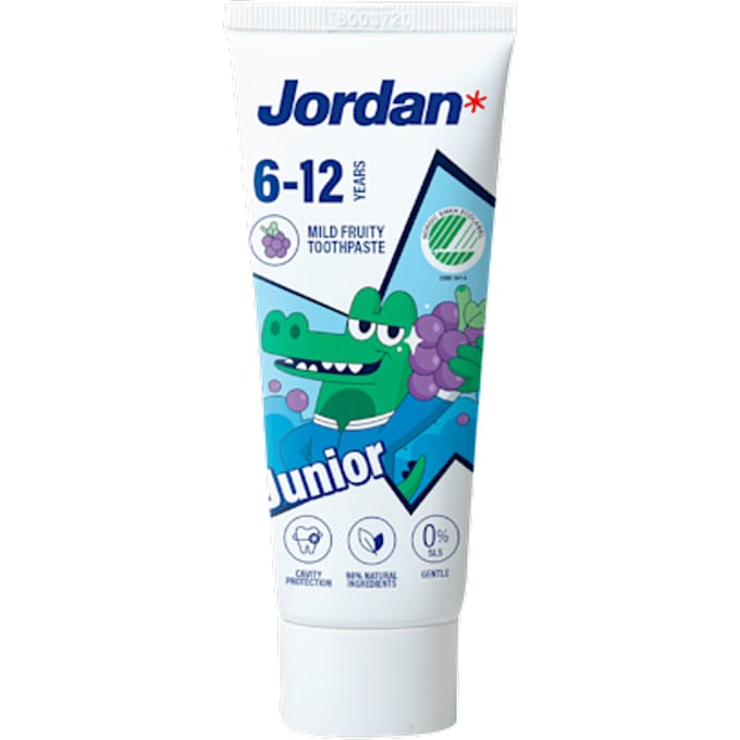 Jordan Kids - Tandpasta 6/12 jaar - Milde Fruitsmaak - 50ml