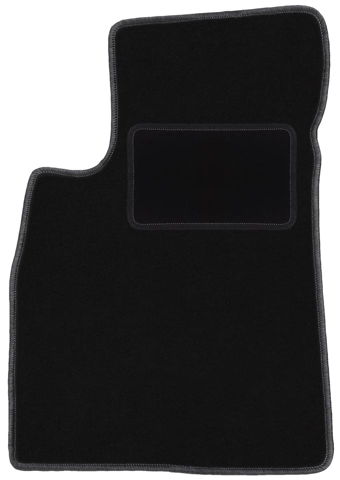 Chauffeursmat zwart voor: Kia Opirus sedan (2002-2011)