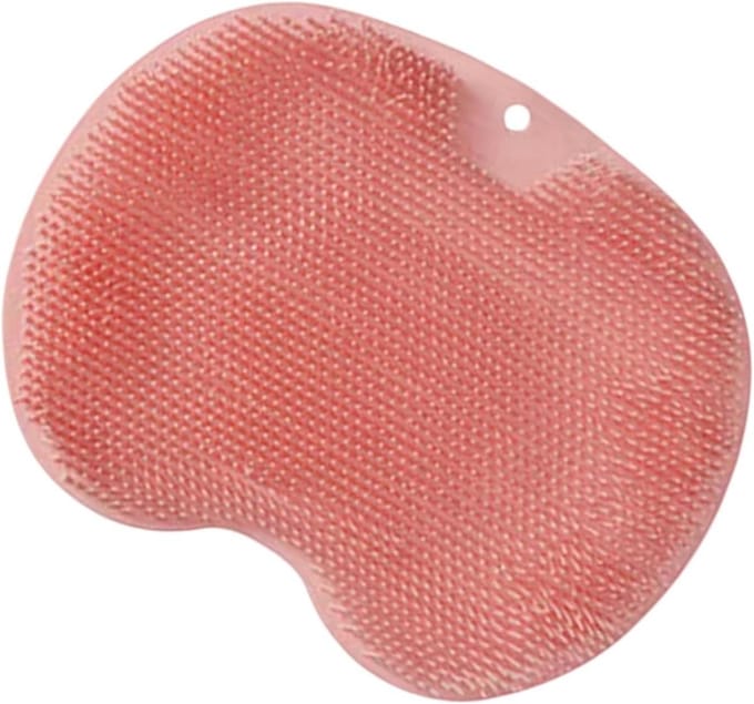 Douche Voetschrobber - Badkussen Waskussen - Voeten Reinigen - Antislip Stabiliteitsontwerp - 20 x 28 cm - Grijs