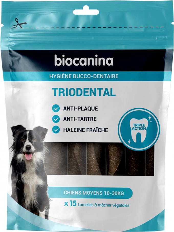 Biocanina Triodental Medium Dogs 15 Groentereepjes