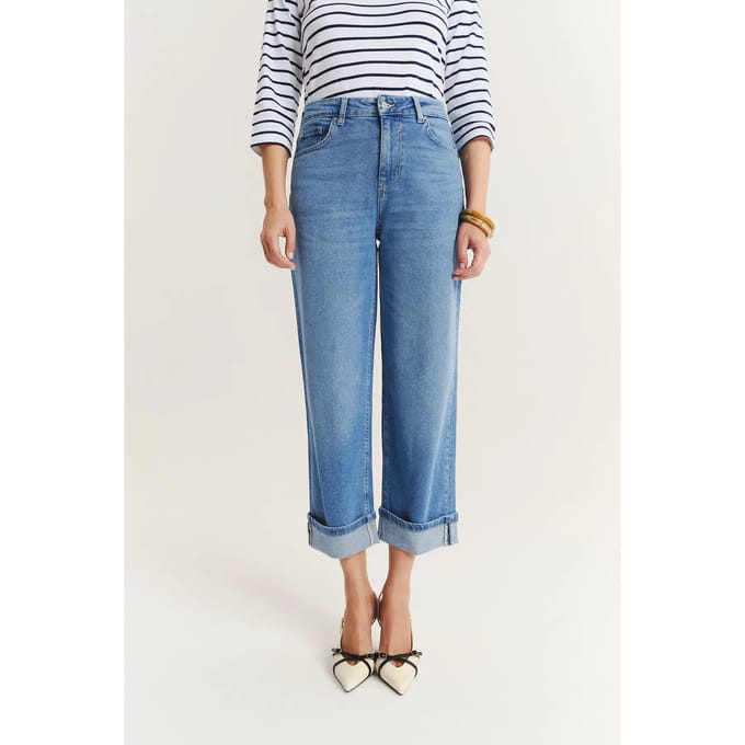 Dames Wide Leg Jeans Greenpoint Regular February