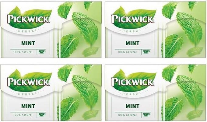 Pickwick thee - Mint - 4x 20 zakjes