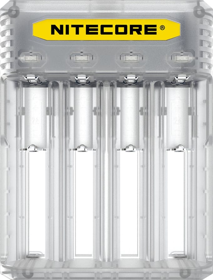 Nitecore Q4 Snellader Wit