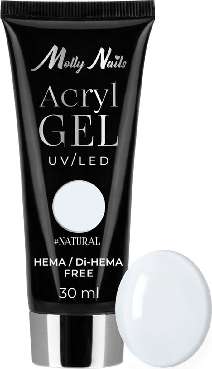 Molly Nails - AcrylGel - HEMA/Di-HEMA Vrij - Natuurlijk - 30 ml