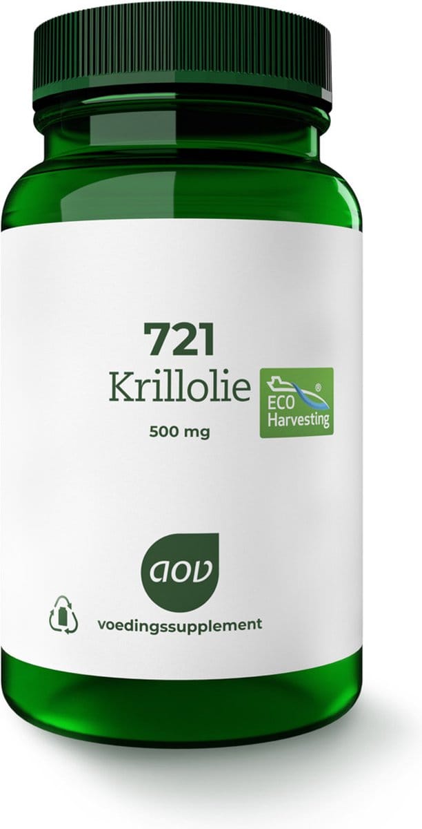 AOV 721 Krillolie - 60 capsules - Vetzuren - Voedingssupplement