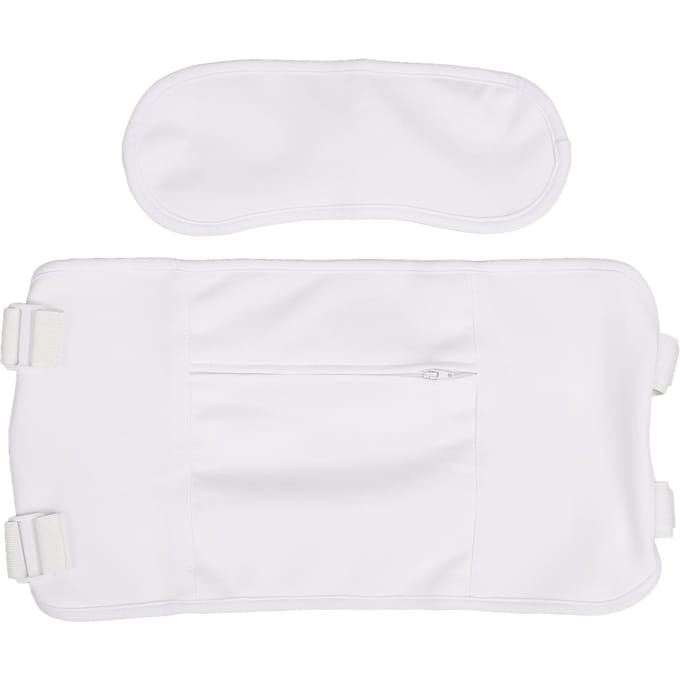 Castoroliepakking Set Wit Herbruikbaar Wasbaar Castorolie Kompreswikkel Set voor Ontsteking white